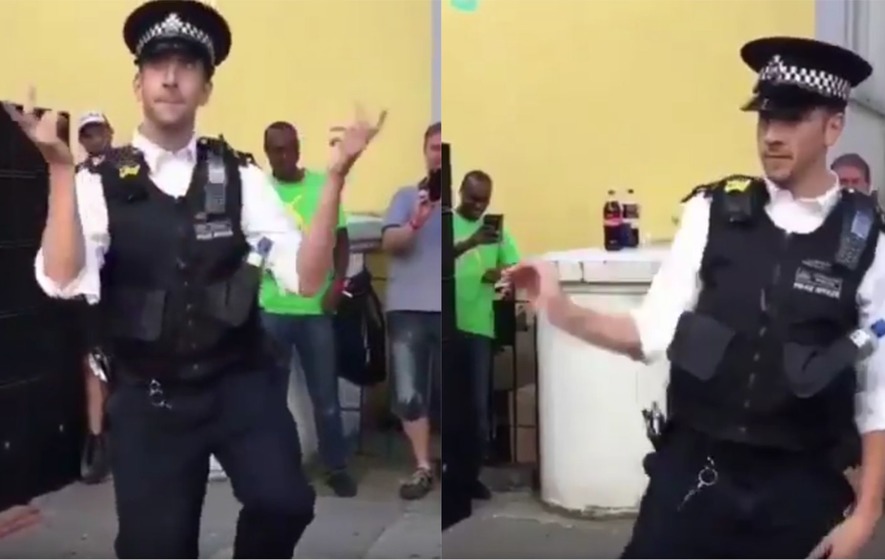 Aksi Unik Polisi Bertugas Di Berbagai Dunia